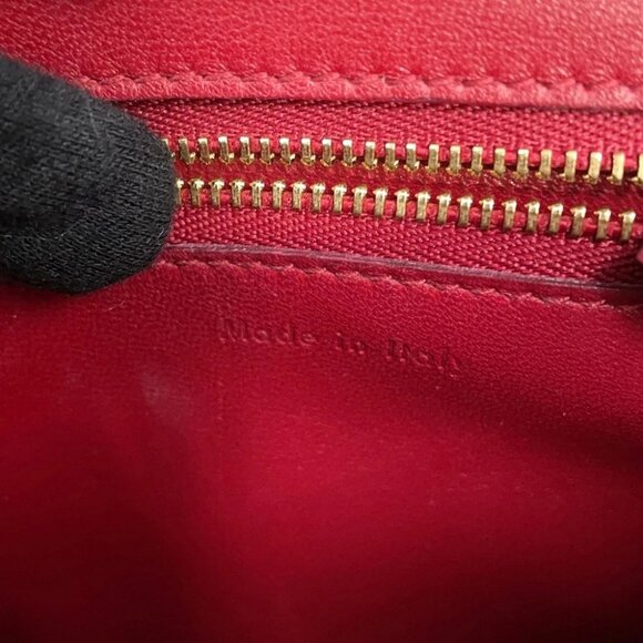 CELINE Classic box Size Small Leather Red 189183DLS - Picture 15 of 16